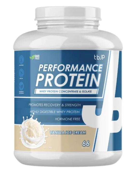 Trained By JP Performance Protein 2kg Vanilla Ice Cream