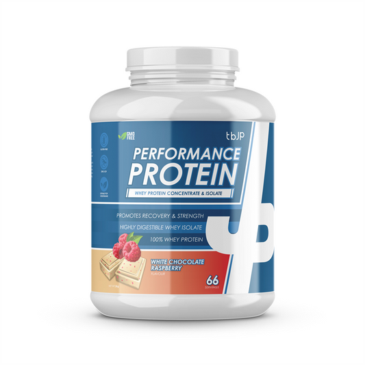 Trained By JP Performance Protein 2kg White Chocolate Raspberry