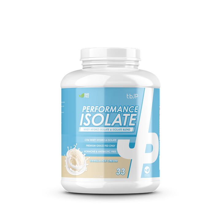 Trained By JP Performance Isolate 1kg Vanilla Ice Cream