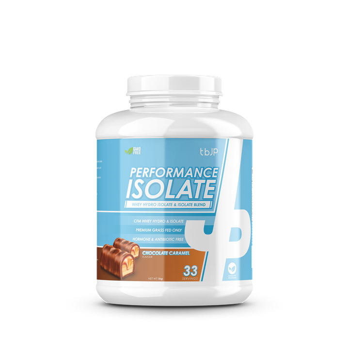 Trained By JP Performance Isolate 1kg Chocolate Caramel