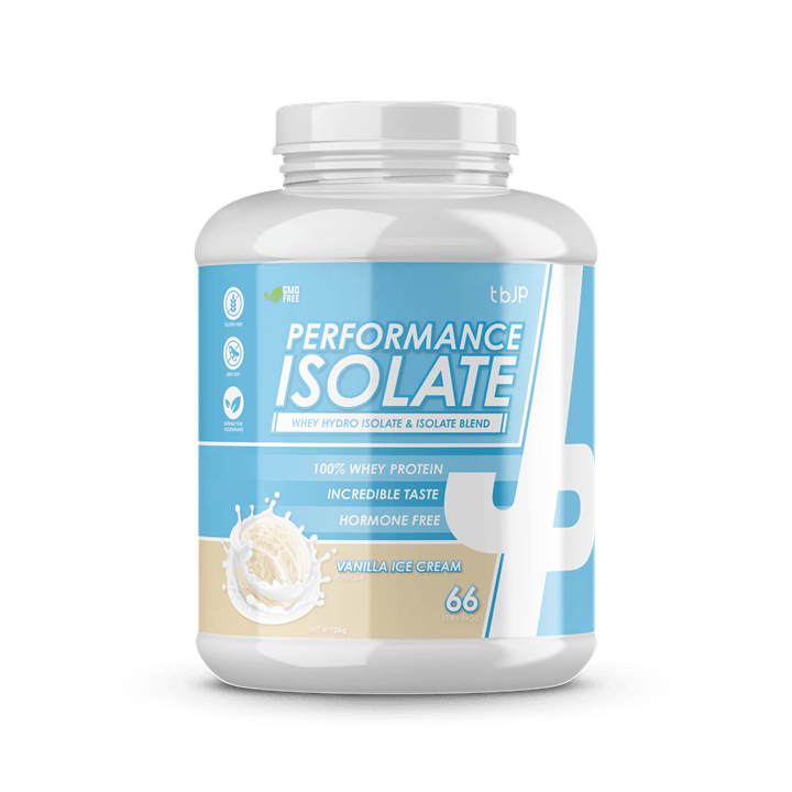 Trained By JP Performance Isolate 2kg Vanilla Ice Cream