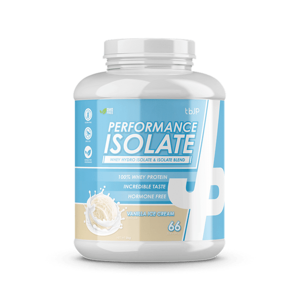 Trained By JP Performance Isolate 2kg Vanilla Ice Cream