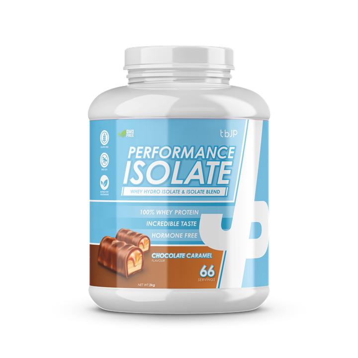 Trained By JP Performance Isolate 2kg Chocolate Caramel