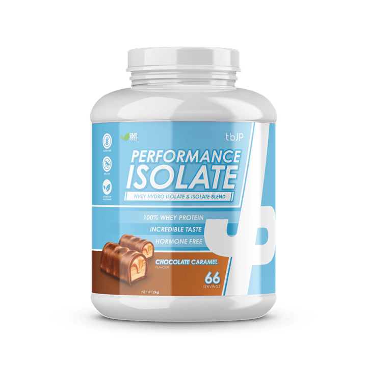 Trained By JP Performance Isolate 2kg Chocolate Caramel