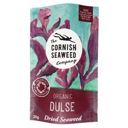 Organic Whole Dulse Seaweed 20g, The Cornish Seaweed Company