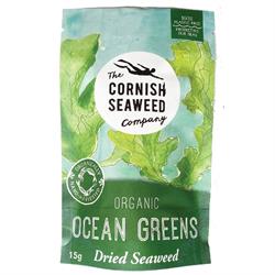 Organic Dried Sea Greens 15g, The Cornish Seaweed Company