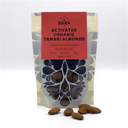 2DiE4 Activated Organic Tamari Almonds 100g, 2DiE4 Live Foods