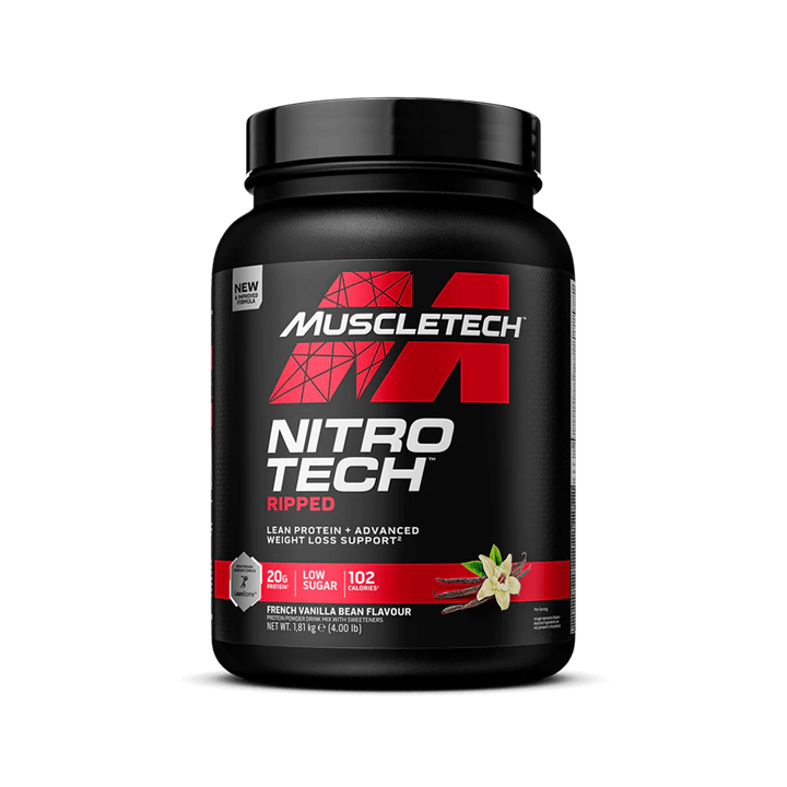 Muscletech Nitro Tech Ripped 1.8kg French Vanilla Swirl