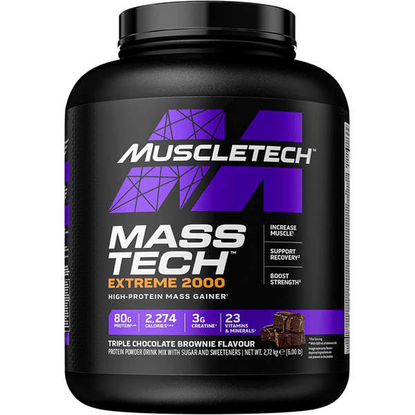 Muscletech Mass Tech Extreme 3.18kg Triple Chocolate Brownie