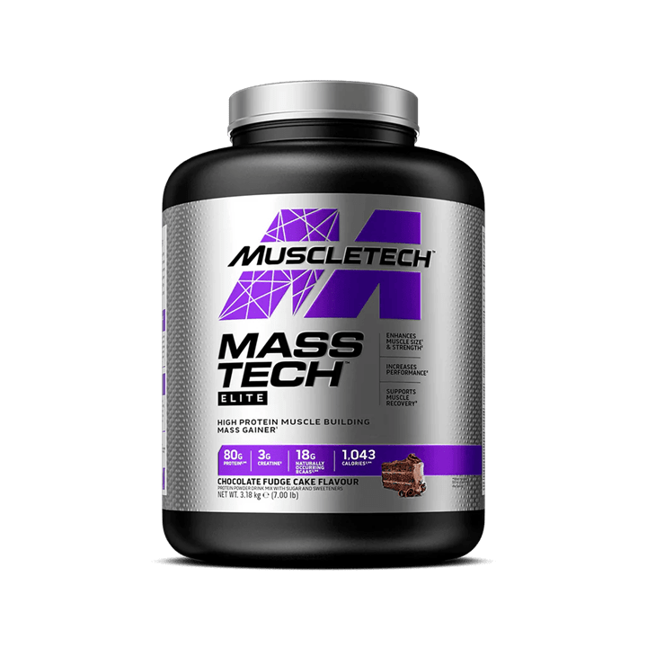 Muscletech Mass Tech Elite 3.18kg Chocolate Fudge Cake