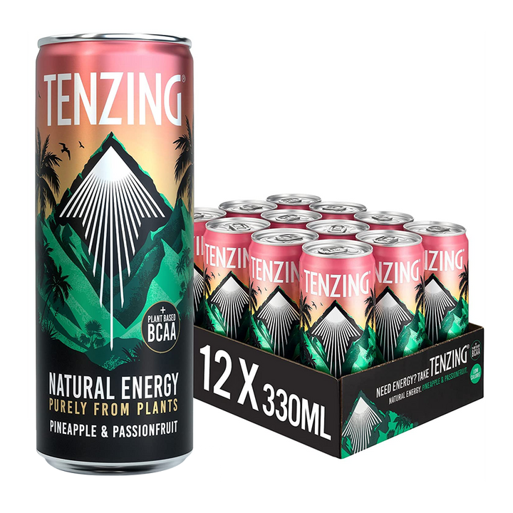 TENZING Natural Energy BCAA 12x330ml Pineapple & Passionfruit