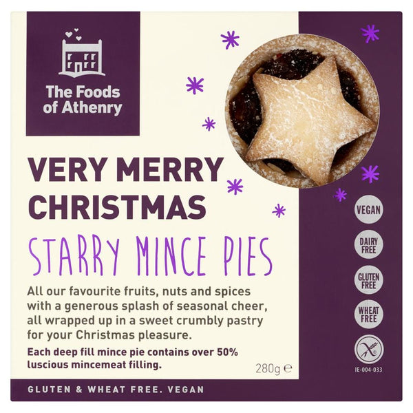 The Foods Of Athenry GF Very Merry Mince Pies 280g