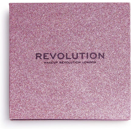 Makeup Revolution Pressed Glitter Eyeshadow Diva 9 Shades 13.5g