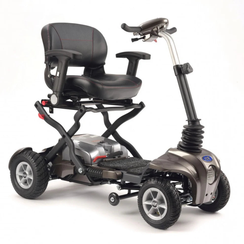 Minimo Plus Folding Mobility Scooter - Leichter tragbarer Roller mit pneumatischen Reifen und 12 Meilen (Kopie)