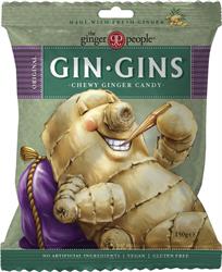 TGP Gin Gin Original Chewy Candy Bag 150gm, The Ginger People