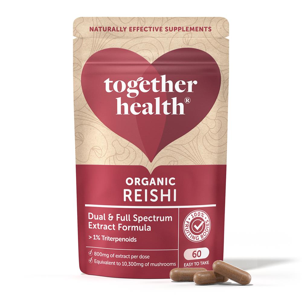 Samen Gezondheid samen Gezondheid Organische Reishi - 60 capsules