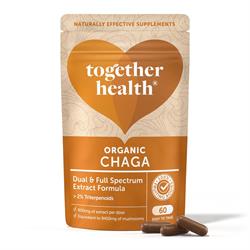 Together Health Organic Chaga - 60 Capsules, Together Health