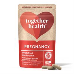 WholeVit Pregnancy Multivit 60 Caps, Together Health