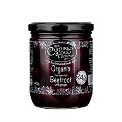 Organic Fermented Beetroot & Ginger 400g, The Cultured Food Company