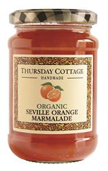 Organic Seville Orange Marmalade 340g, Thursday Cottage