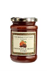 Chocolate & Orange Curd 310g, Thursday Cottage