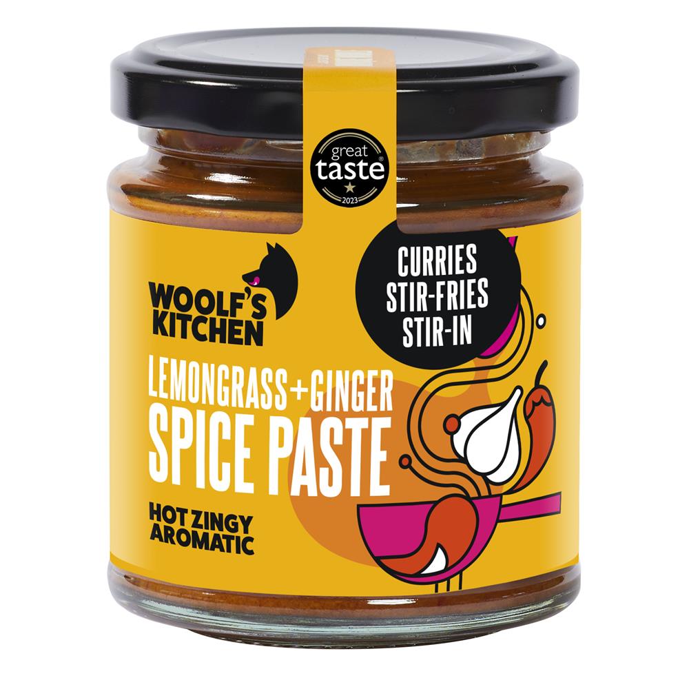 The Woolfs Kitchen Lemongrass & Ginger Spice Paste 190G