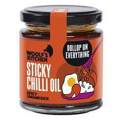 Sticky Chilli Oil 190ml, The Woolfs Kitchen