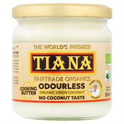 Odourless Pure Virgin Coconut Cooking Butter 350ml, Tiana