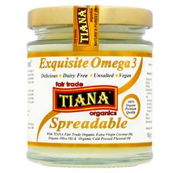 Omega-3 Spreadable Butter Dairy Free 150g, Tiana