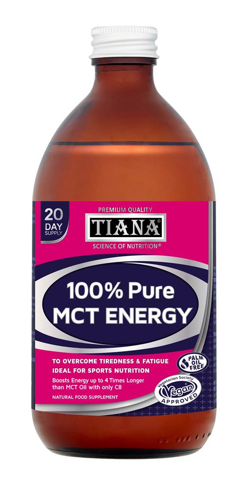 Tiana vysoká síla 100% čistá MCT energie 300 ml