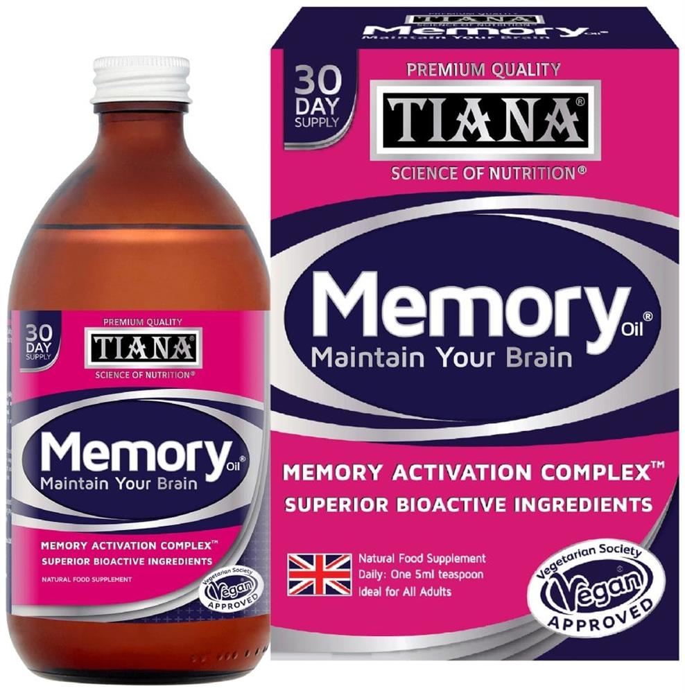 Tiana Tiana Advanced Formule Memory Oil Mozkové vitamíny pro paměť