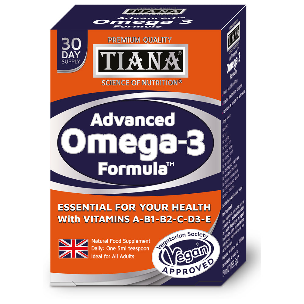 Tiana Tiana täiustatud oomega-3 valem koos oluliste vitamiinidega 150 ml