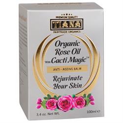 TIANA Organic Anti-Ageing Balm with Organic Rose Oil, Tiana