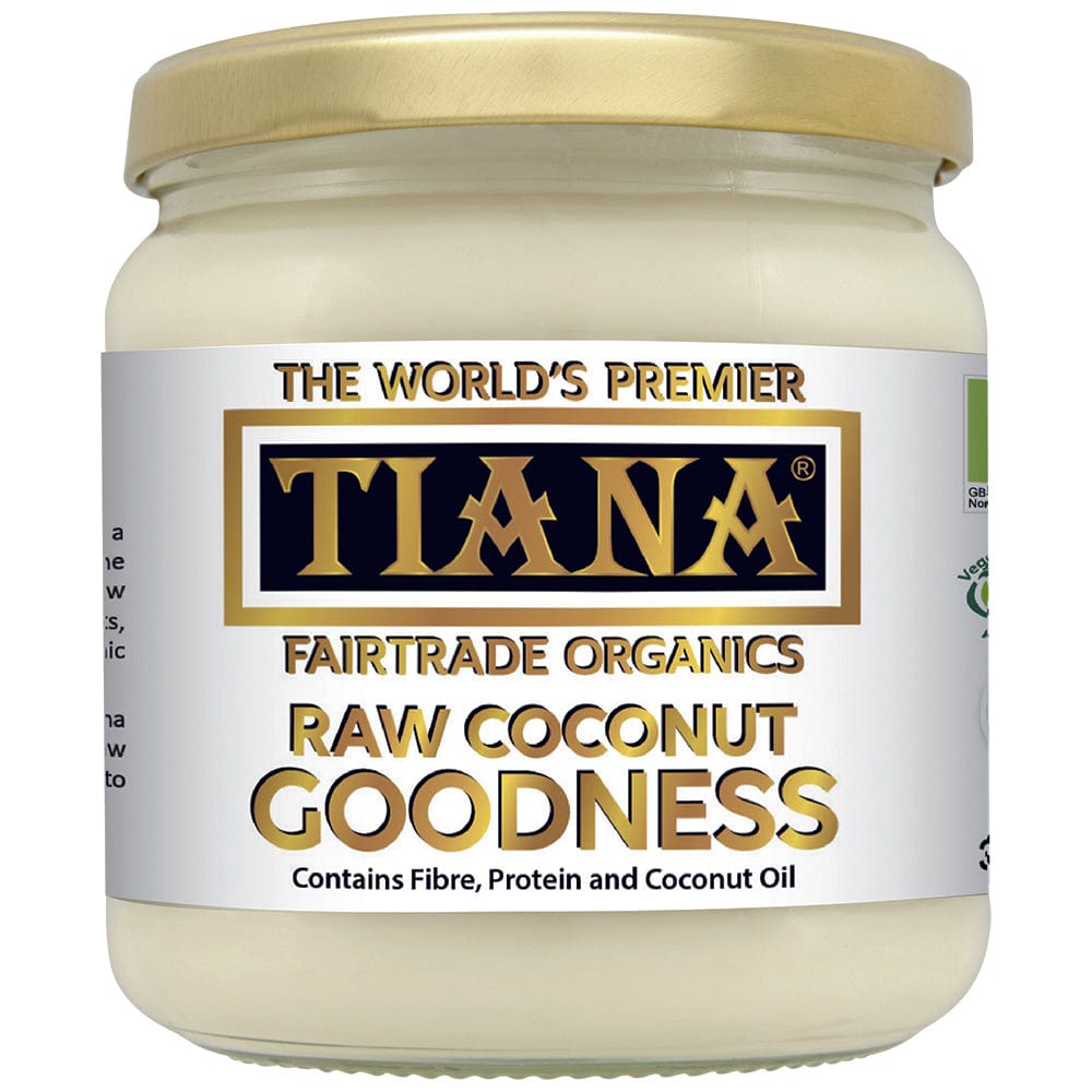 Tiana Tiana Fairtrade Organics Raw Coconut BODOness 350g