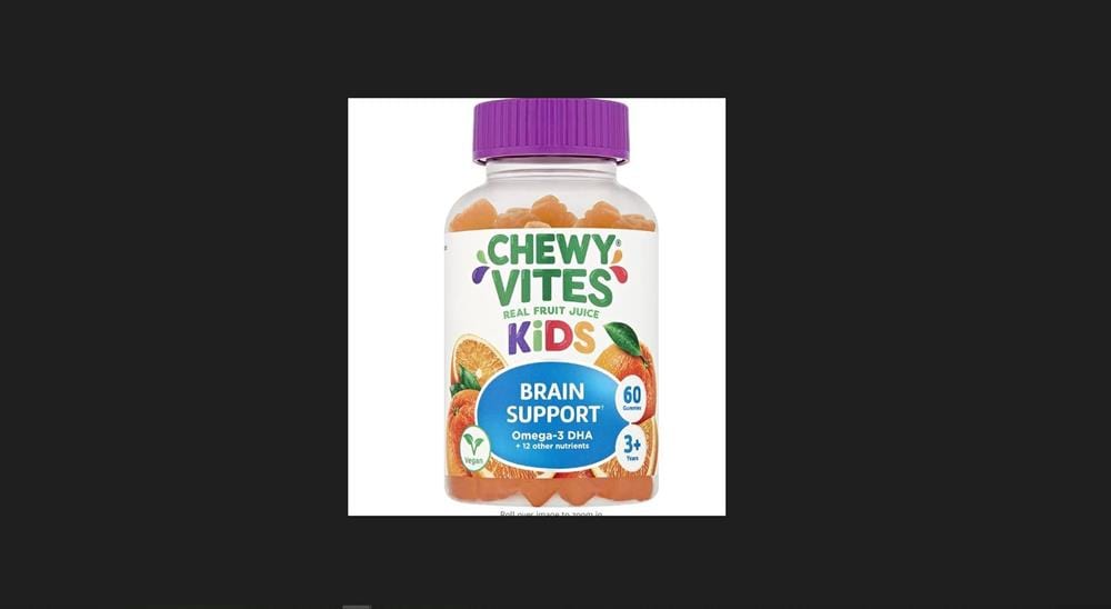 TLC Chewy Vites Kids Brain unterstützt Omega 3 + Multivit 30er Jahre