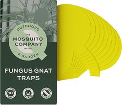 The Mosquito Company - Fungus Gnat Sticky Traps - 10 traps, The Mosquito Company