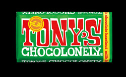 Milk Chocolate Hazelnut Chocolate Bar 180g, Tonys Chocolonely