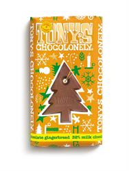 Milk Chocolate Gingerbread 180g, Tonys Chocolonely