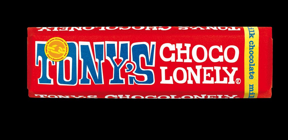 Tonys cioccolato al latte in cioccolato in cioccolato 50g