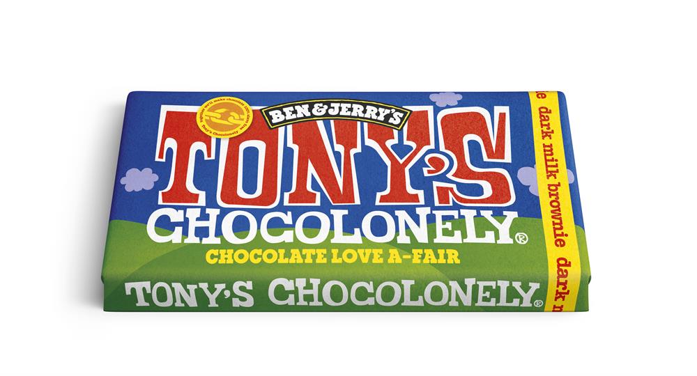 Tonys Chocolonely Tony's Chocolonely Dark Milk Brownie 180g