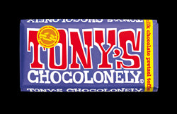 Dark Milk Pretzel Toffee Chocolate Bar 180g, Tonys Chocolonely