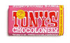 Milk Caramel Biscuit Chocolate Bar 180g, Tonys Chocolonely