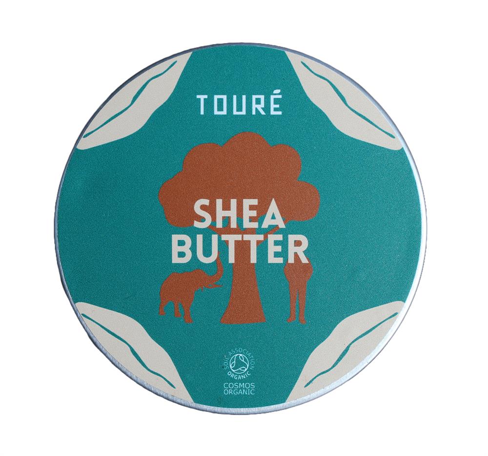 Toure Cosmetics Shea Butter Естествен овлажнител за тялото на косата и лицето 100ml