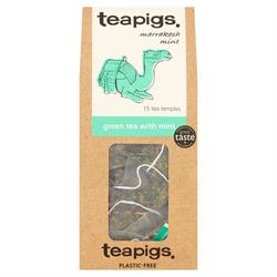 green tea with mint 15 tea temples, Teapigs