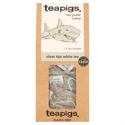 silver tips white tea 15 tea temples, Teapigs