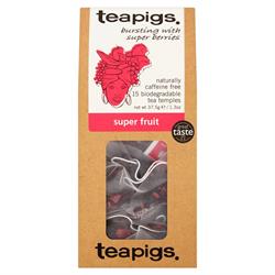 super fruit 15 tea temples, Teapigs