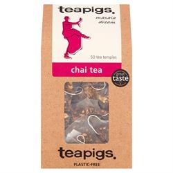 chai tea 50 tea temples, Teapigs