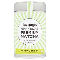 premium organic matcha green tea - 80g tin, Teapigs