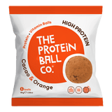 The Protein Ball Co Whey Protein Balls 10x45g Cacao & Orange