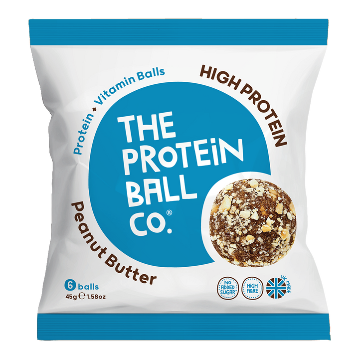 The Protein Ball Co Whey Protein Balls 10x45g Peanut Butter